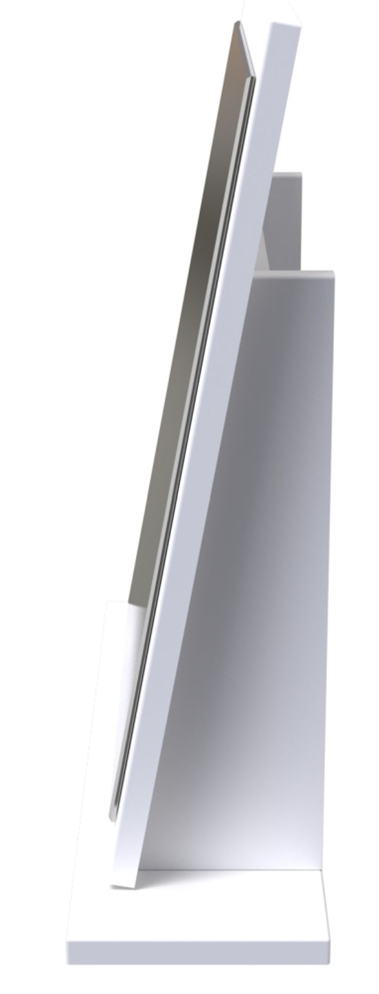 Plymouth White Gloss Small Dressing Mirror