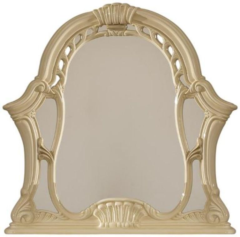 Sara Beige Italian Dressing Mirror