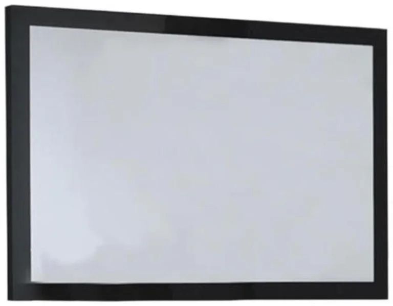 Simona Wall Mirror - Black Italian