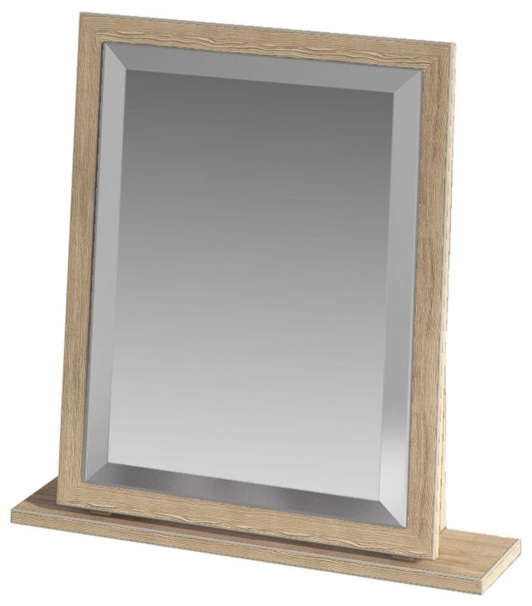 Vienna Oak Small Dressing Mirror