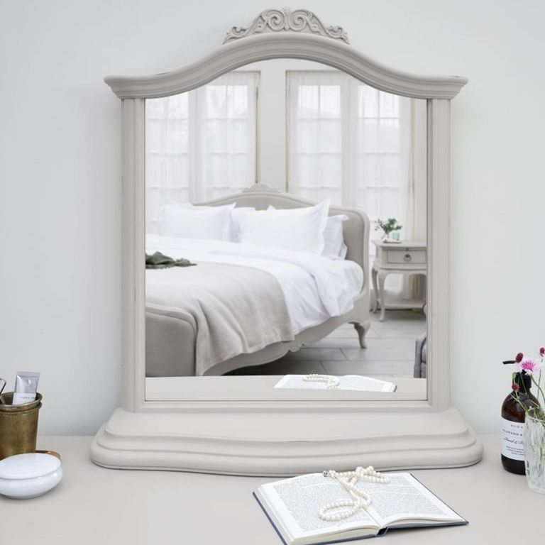 Etienne Dressing Mirror - Grey