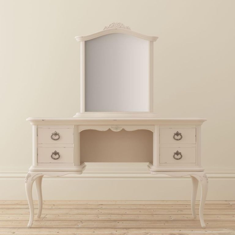 Ivory Arch Dressing Mirror