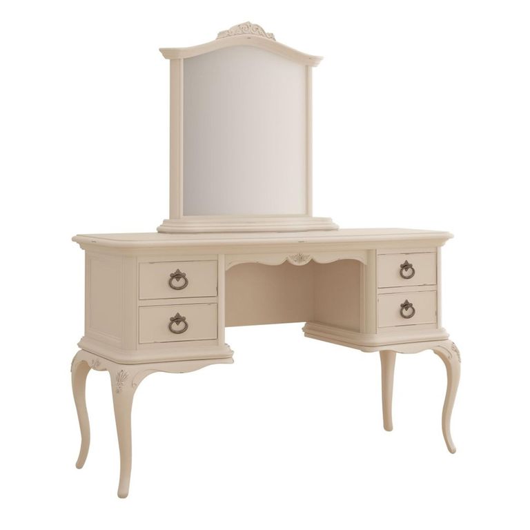 Ivory Arch Dressing Mirror