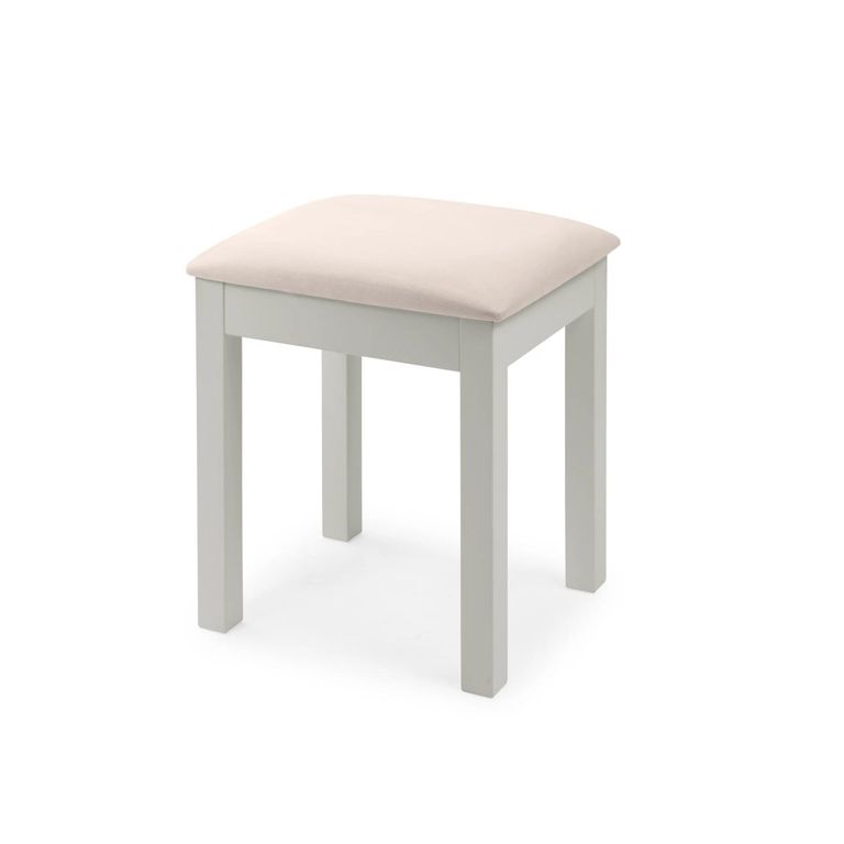 Maine Dressing Stool - Padded - Grey