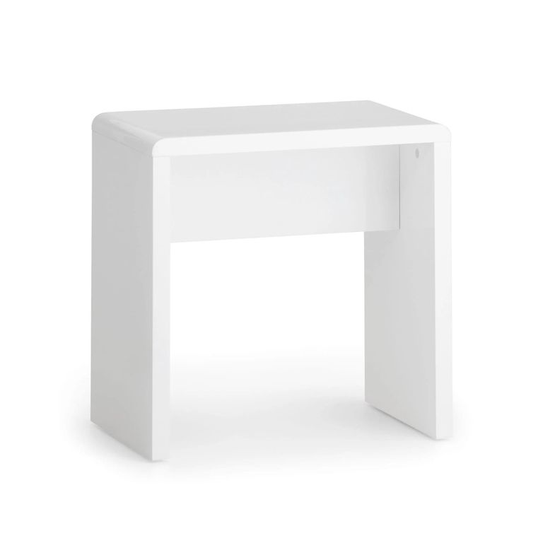 Manhattan Dressing Stool - White Gloss