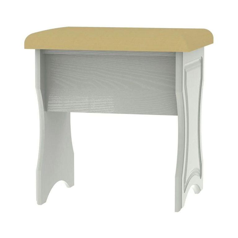 Pembroke Cashmere Padded Dressing Stool