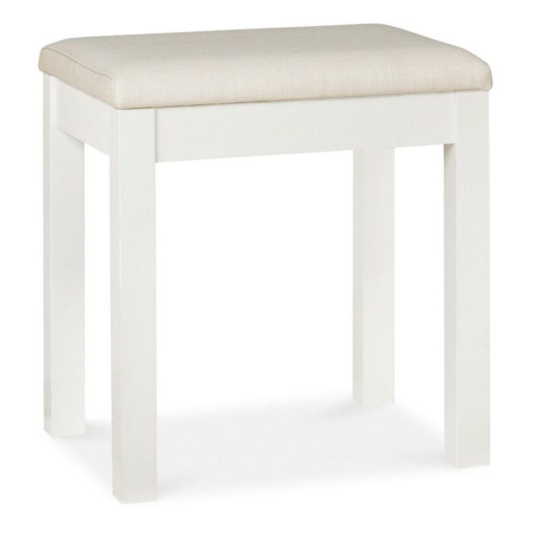 Atlanta Two Tone Stool - Sand Fabric