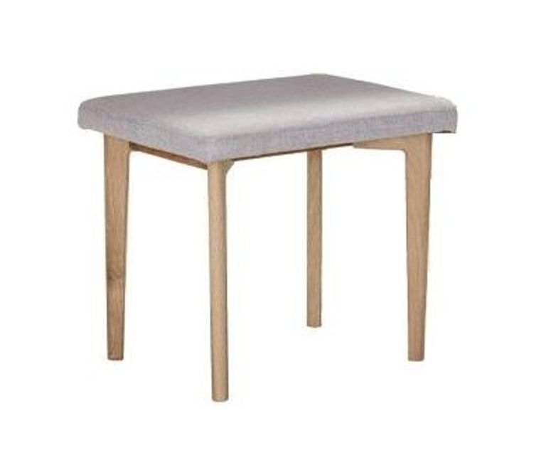 Marlow Dressing Stool - Cashmere Oak