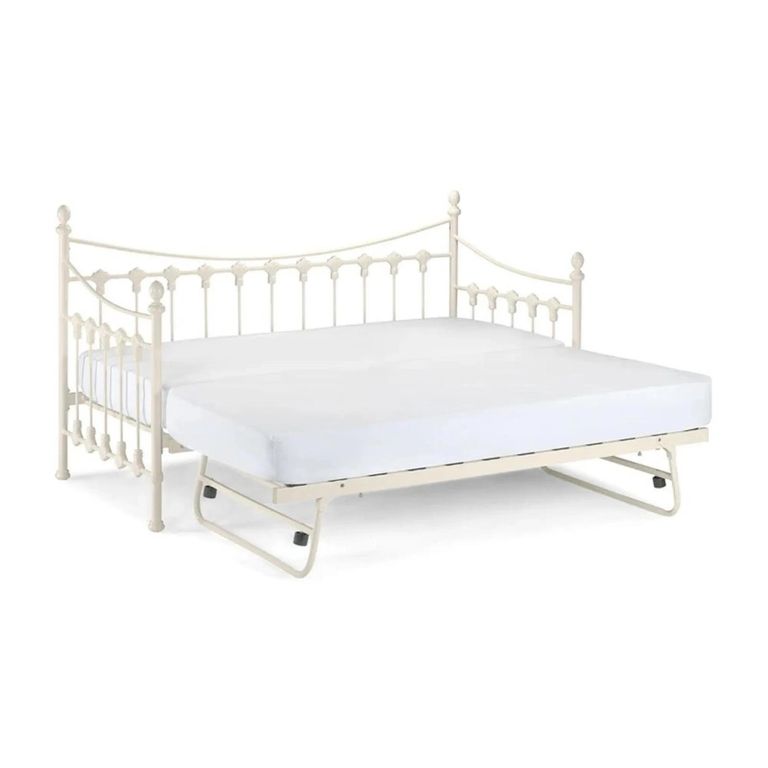 Versailles Underbed Trundle - White Metal