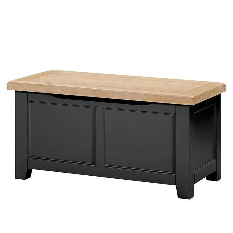 Wilmont Blanket Box - Black Painted