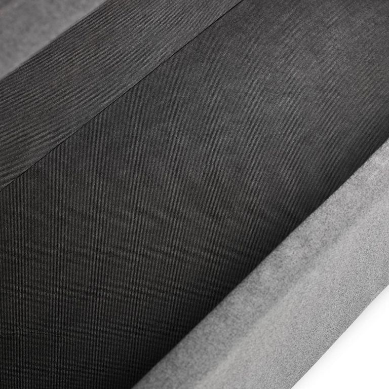 Astrid Blanket Box - Grey Fabric