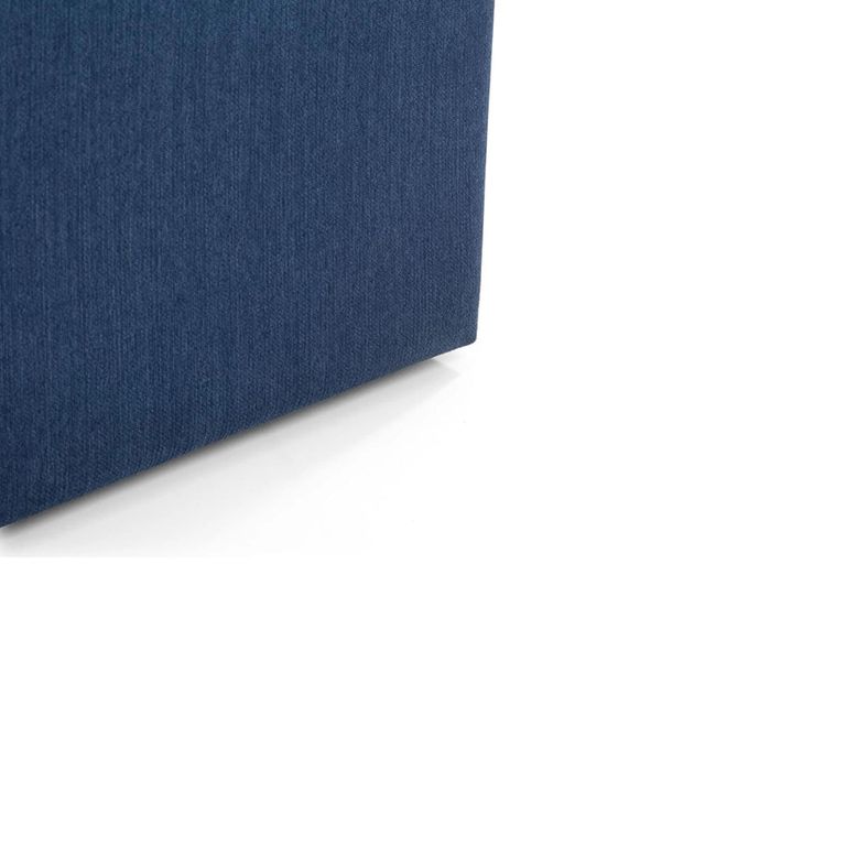 Sorrento Blanket Box - Blue Fabric