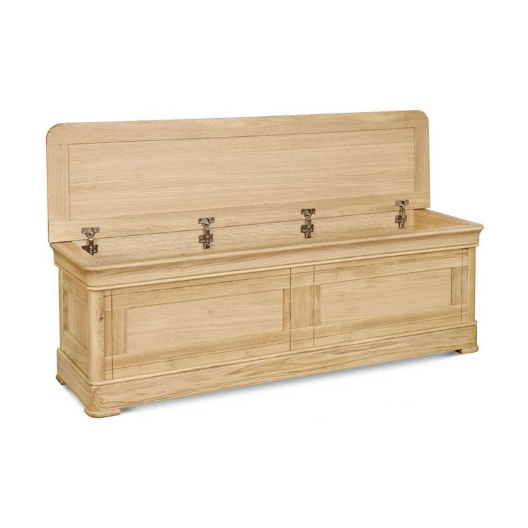 Moreno Large Blanket Box - Oak