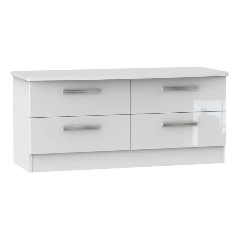 Knightsbridge Bed Box - White Gloss