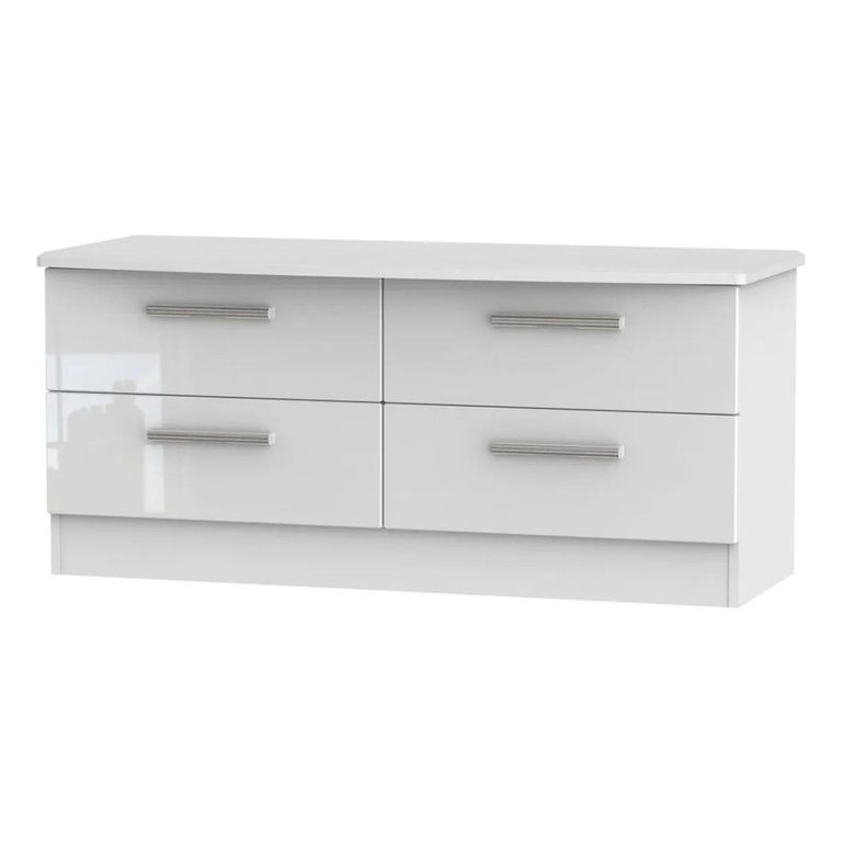 Knightsbridge Bed Box - White Gloss