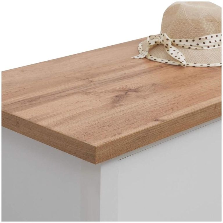 Arthur White Blanket Box