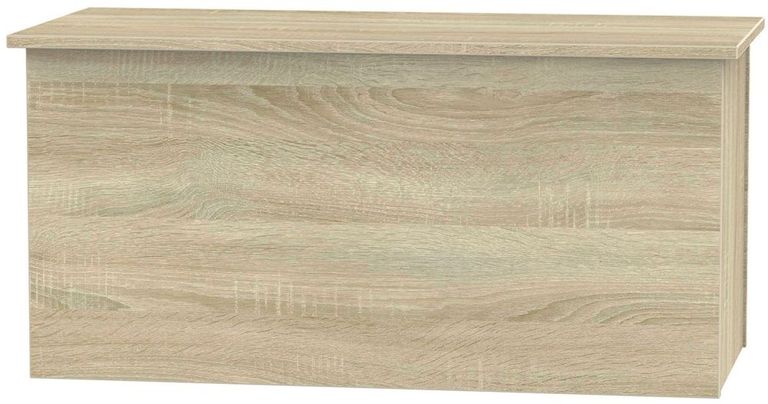 Avon Oak Effect Blanket Box