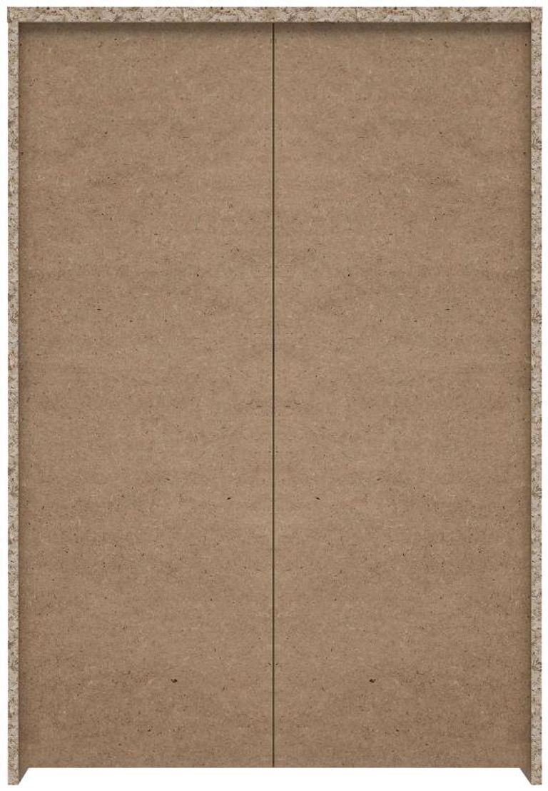 Best Oak and White 6 Door Storage Cabinet