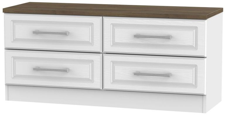 Kent White Ash and Oak Bed Box