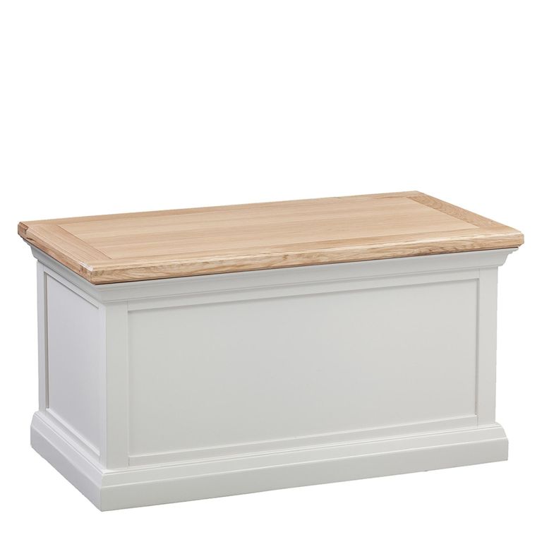 Cotswold Blanket Box - Oak and Painted