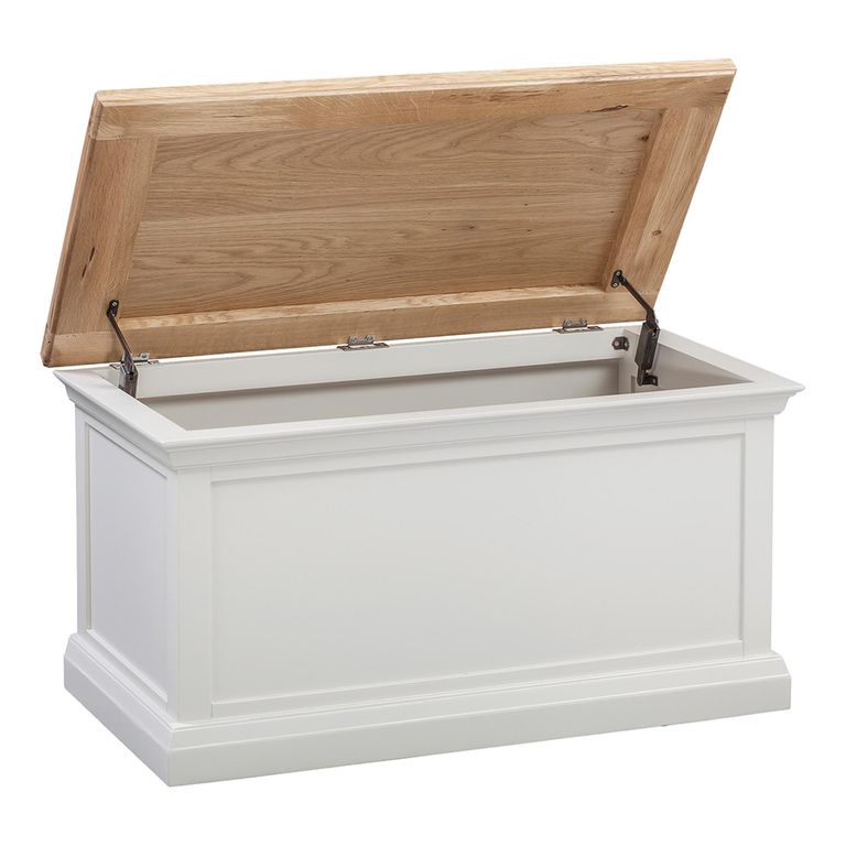 Cotswold Blanket Box - Oak and Painted