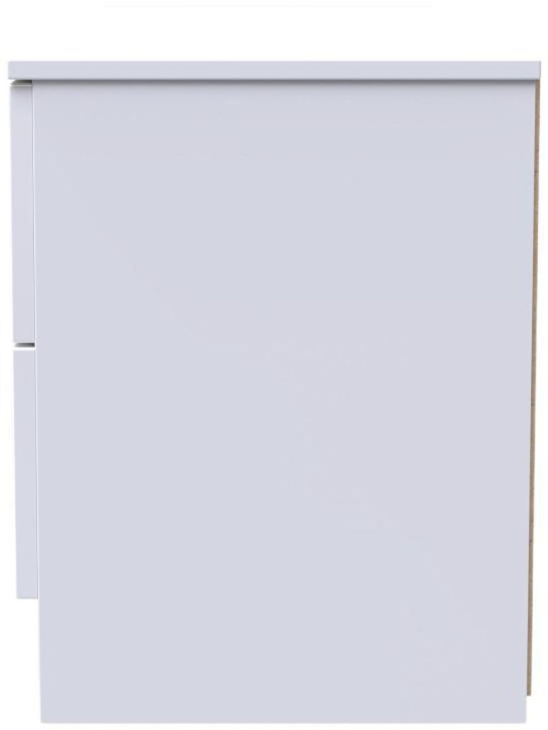 Milan White Gloss Bed Box