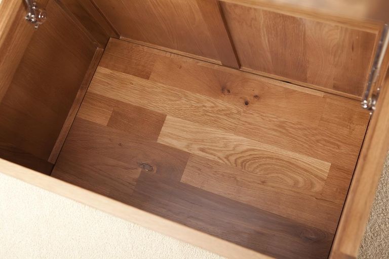 Originals Rustic Oak Blanket Box