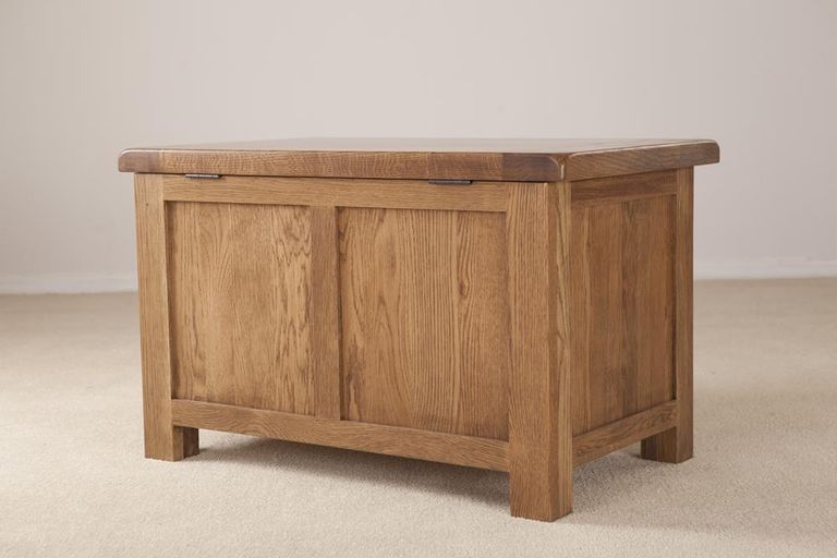 Originals Rustic Oak Blanket Box