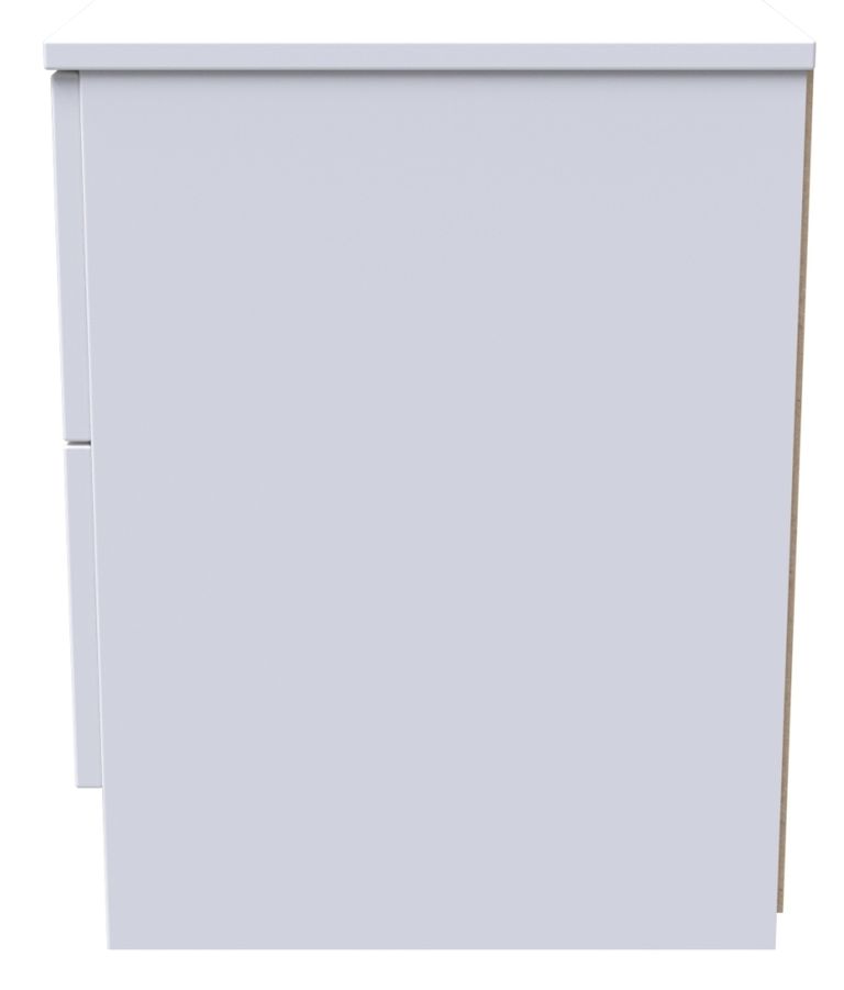 Plymouth White Gloss Bed Box