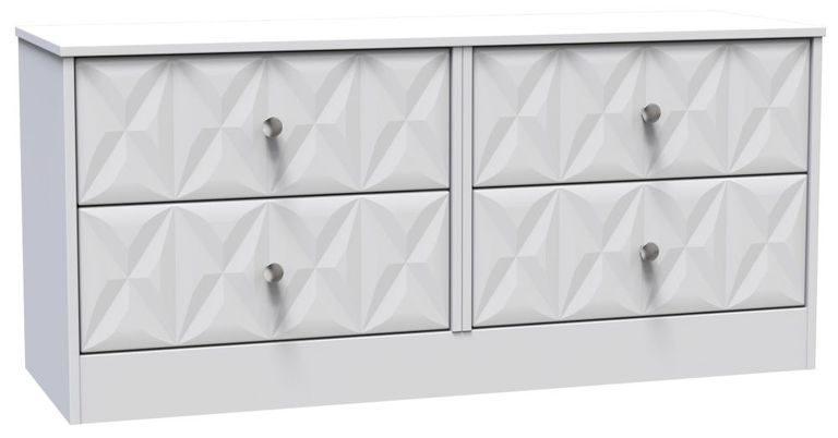 San Jose Matt White Bed Box