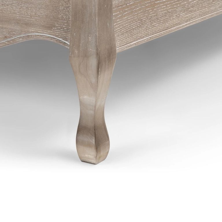 Camille Bed - French Style - Oak - Sizes Available