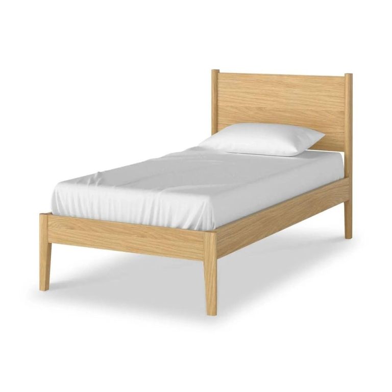 Paris Panelled Bed - Oak - 3ft Single