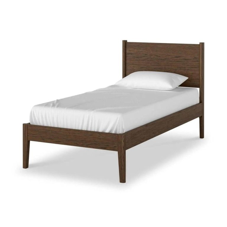 Paris Panelled Bed - Dark Oak - 3ft Single