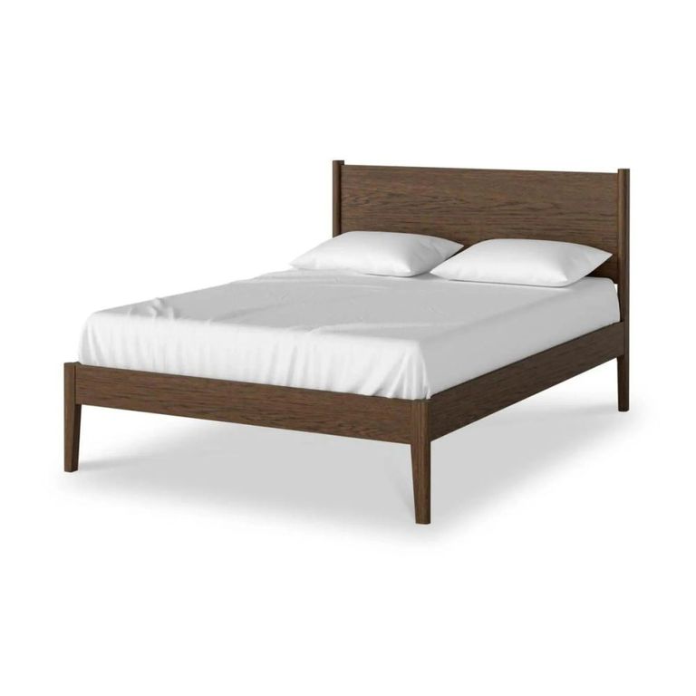 Paris Panelled Bed - Dark Oak - 4ft 6in Double