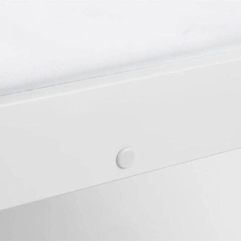 Luna Slatted Bed - White - Sizes Available