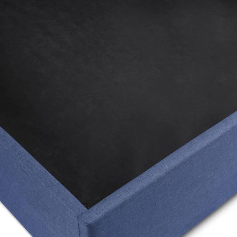 Rialto Ottoman Storage Bed - Blue Fabric - Sizes Available
