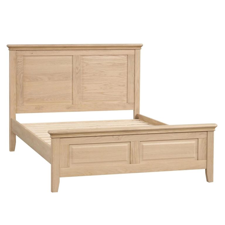Cromwell Bed - Sizes Available - Oak