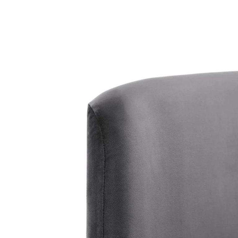 Frida Bed - Grey Fabric - Sizes Available