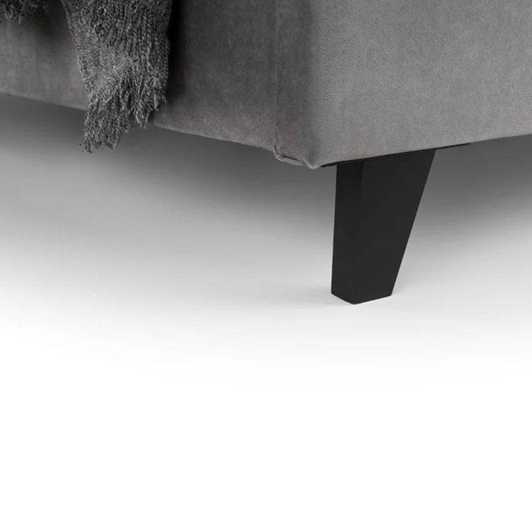 Shoreditch Bed - Grey Fabric - Sizes Available