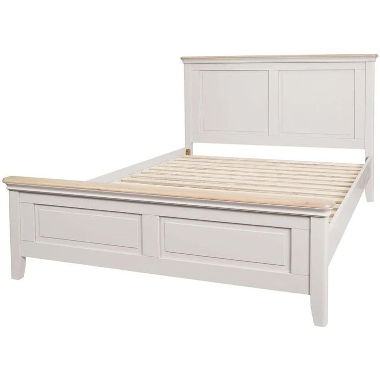 Cromwell Bed - Sizes Available - Grey Painted