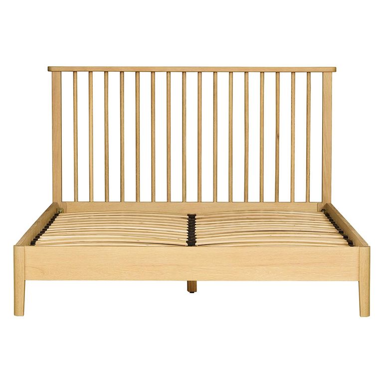 Twyford Bed - Slatted - Oak - Sizes Available