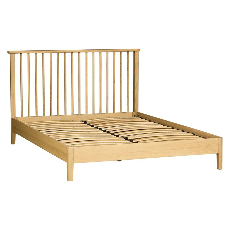 Twyford Bed - Slatted - Oak - Sizes Available
