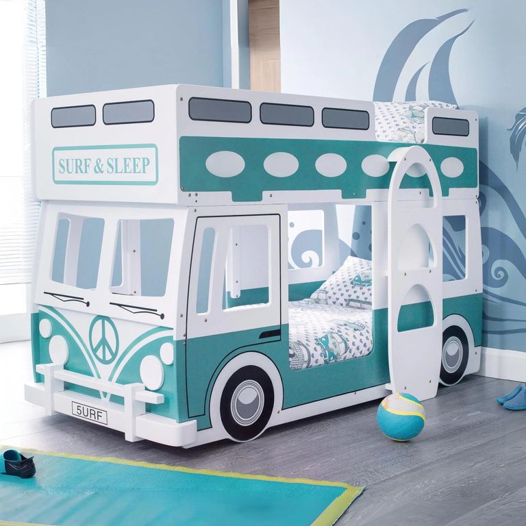 Campervan Novelty Bunk Bed - Vintage Green