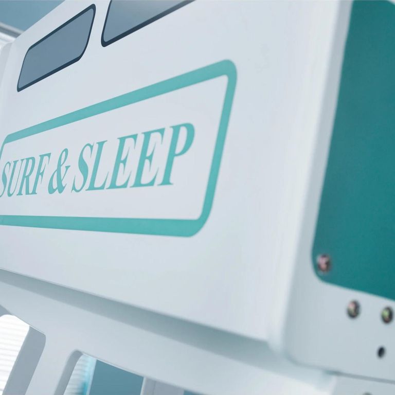 Campervan Novelty Bunk Bed - Vintage Green