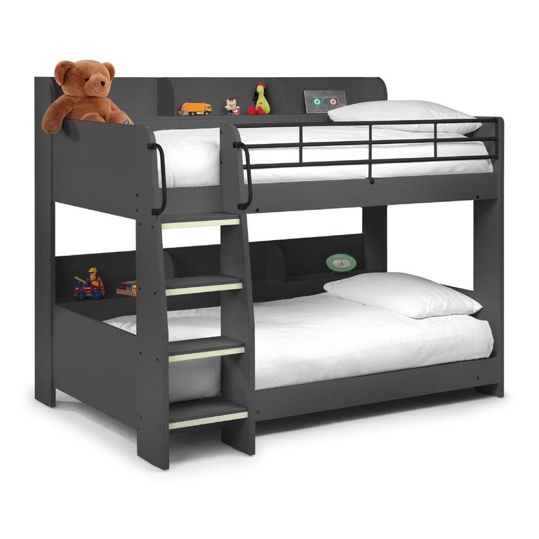 Domino Bunk Bed - Dark Grey