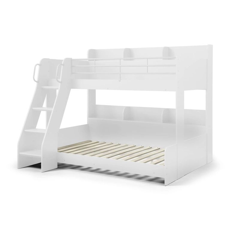 Domino Triple Sleeper Bed - White