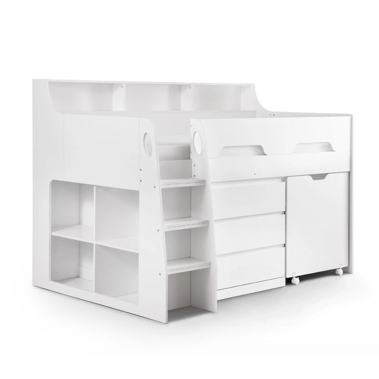 Jupiter Midsleeper Bed - White