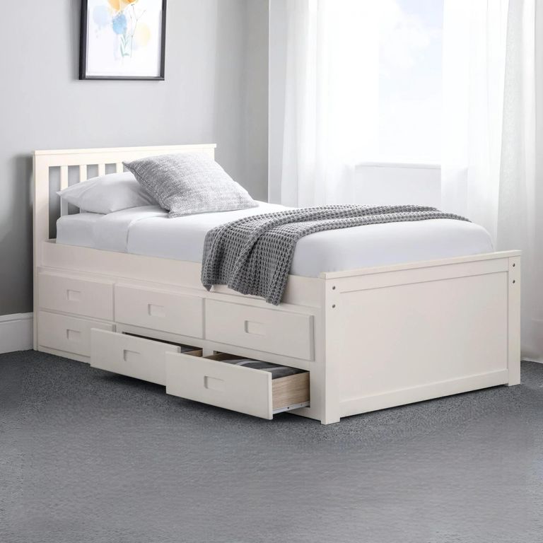 Maisie Captains Bed - White