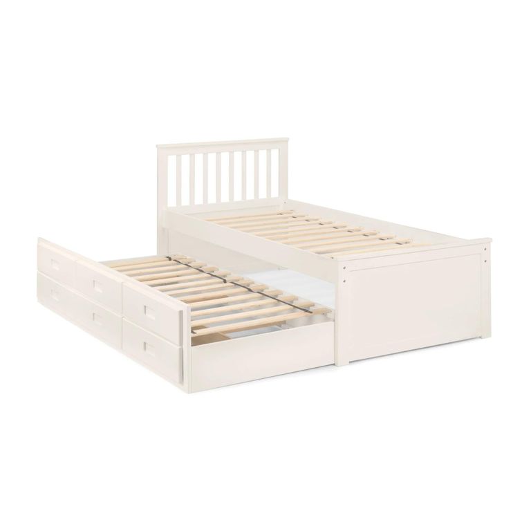 Maisie Captains Bed - White