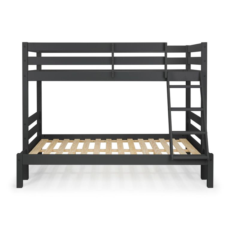 Merlin Triple Sleeper Bunk Bed - Dark Grey